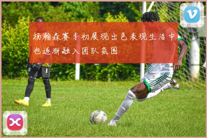 杨瀚森赛季初展现出色表现生活中也逐渐融入团队氛围